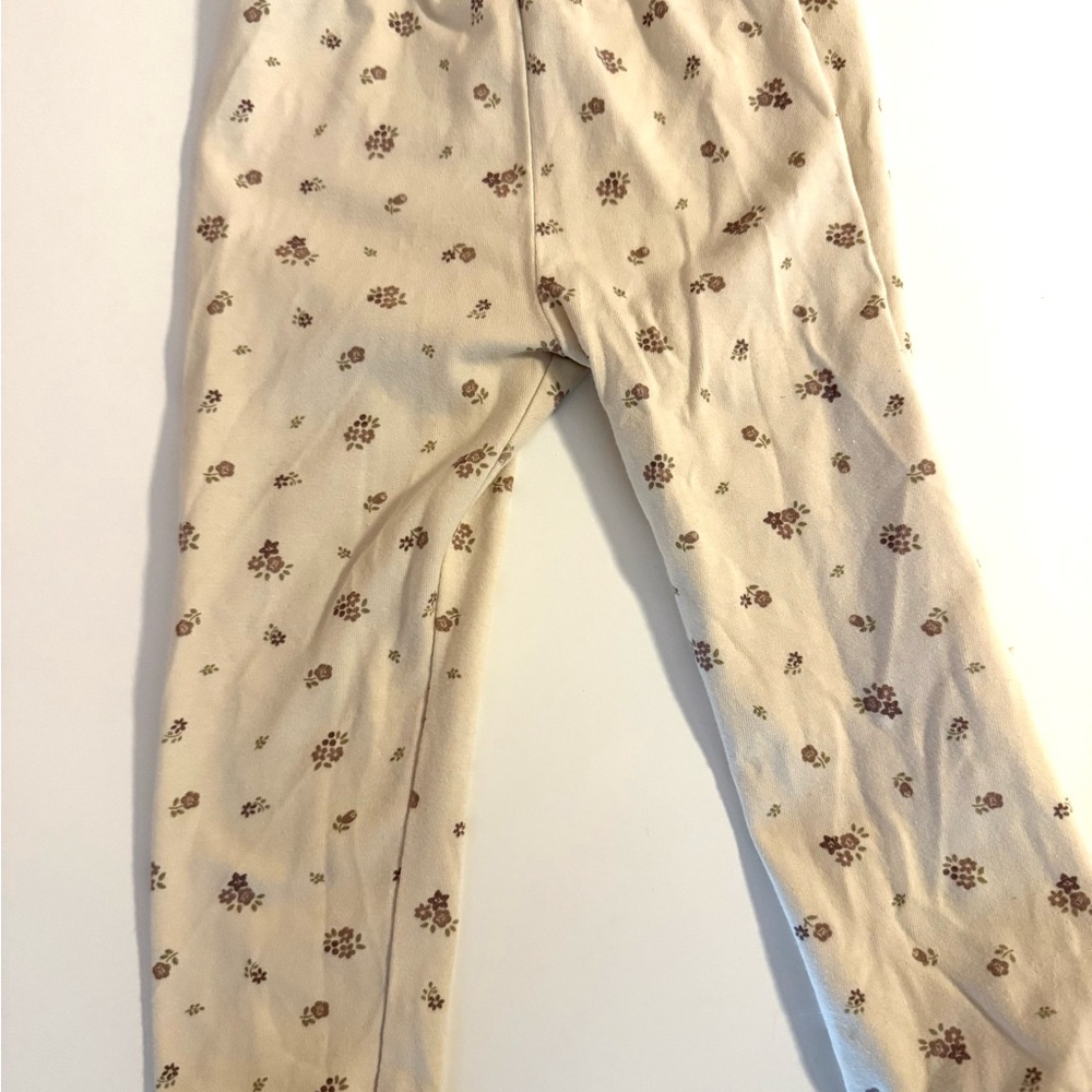 Jamie Kay Cream Floral leggings